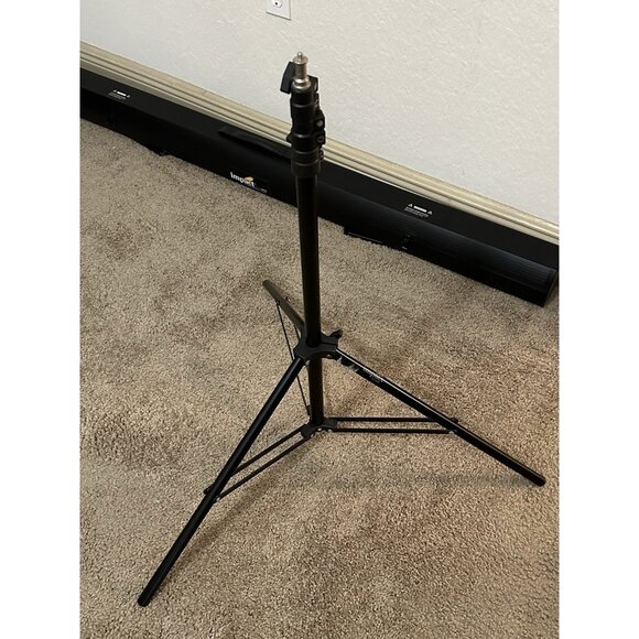 Impact Black Light Stand 8' LS-8AI Air-Cushioned Light Stand 8-Load Capacity:8pd - Picture 4 of 5